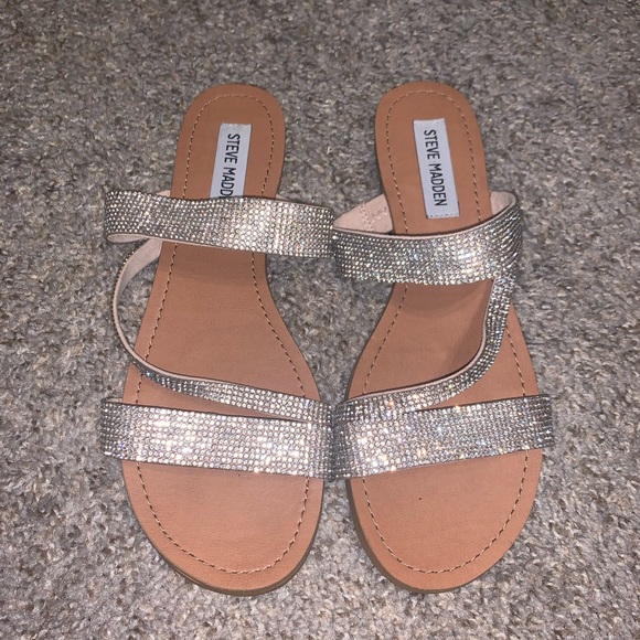 Steve Madden Shoes - Steve Madden Sparkle Sandals 7M
